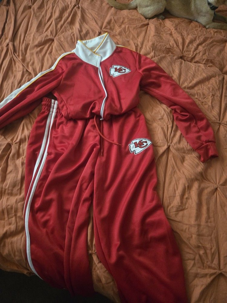 kansas city track suit.