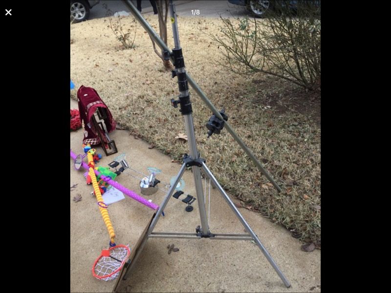 Camera equipment. Heavy boom and Stand