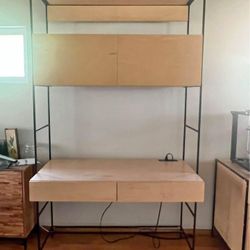 Industrial Modular Wall Desk (49)