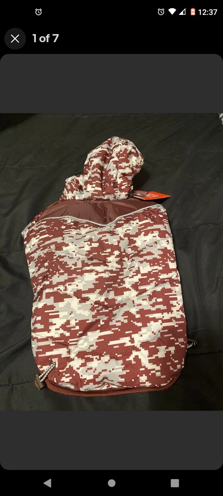 Brand New With Tags Puffer Dog Coat Size M