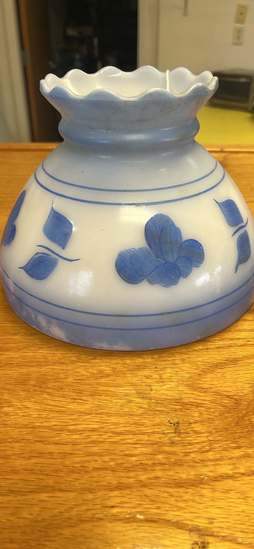 Vintage Glass Lampshade $15