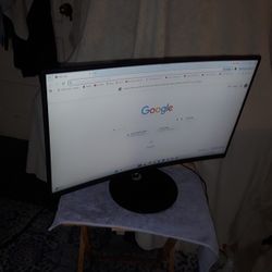 Sceptre Curved Monitor 27" Inch Model: T27 HDMI VGA 75Mz Gaming Monitor