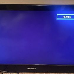 MAGNAVOX 32MF301B LED LCD HD TV With Out Remote Control