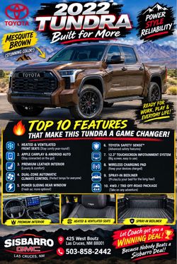2022 Toyota Tundra Limited - Mesquite Brown