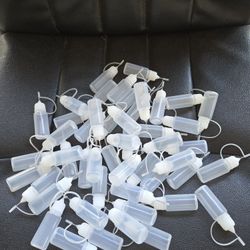 10 PCS.  Plastic Squeeze Bottle With Needle Tip 