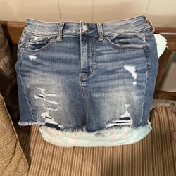 American Eagle Jean Skirt