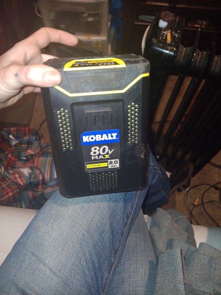 Kolbalt 80 V Max Lithium Ion 2.0 A Battery No Charger