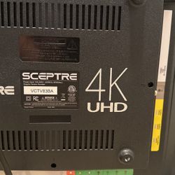 Sceptre 4K UHD TV 43