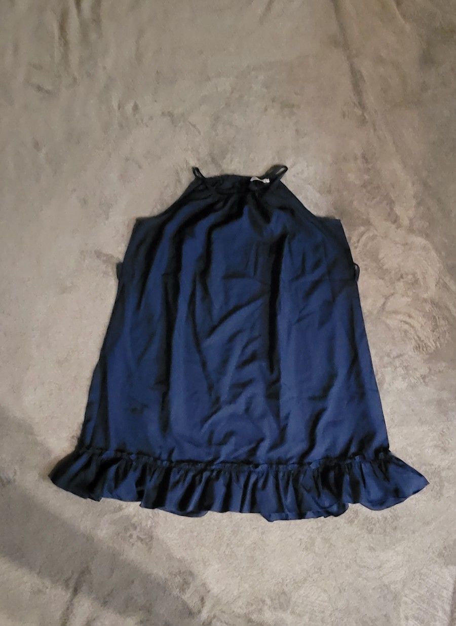 NWOT GIRLS ARSHINER DRESS NAVY BLUE SIZE 14