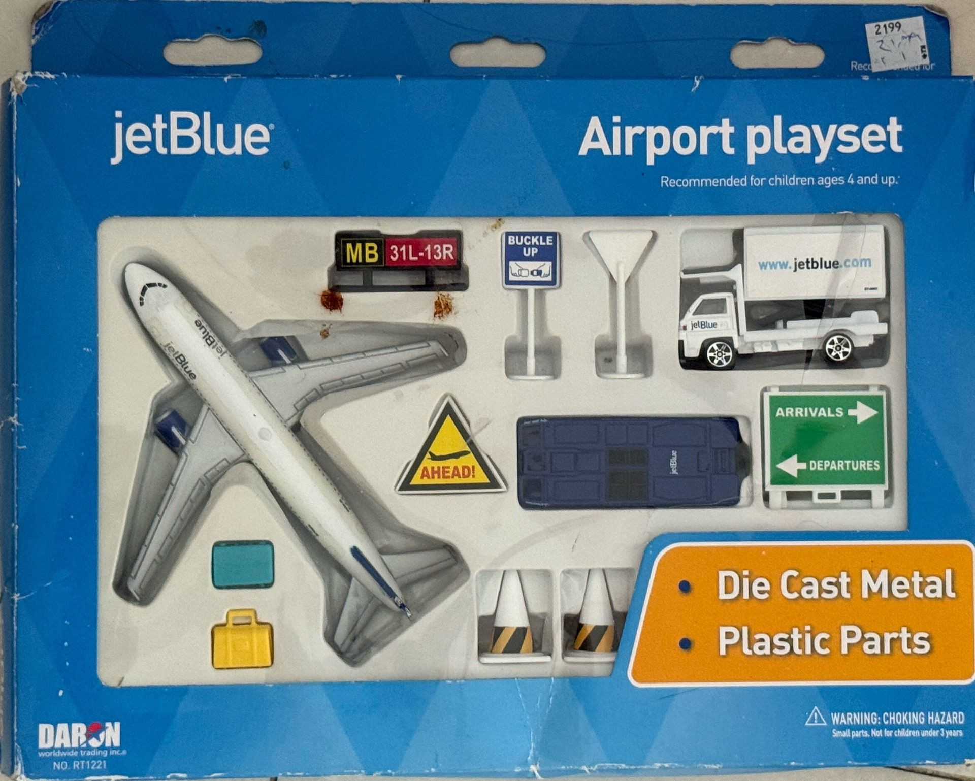 JetBlue Airport Toy Set