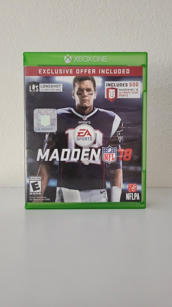 NFL MADDEN 18 (XBOX One)