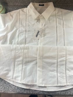 MEN DRESS SHIRT SIZE L