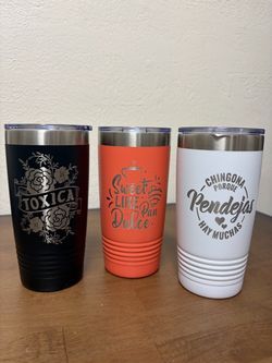Laser Engraved Insulated Tumblers