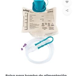 Bolsas Para Alimentacion Enteral Infinity 
