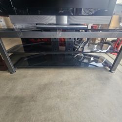 Glass TV Stand