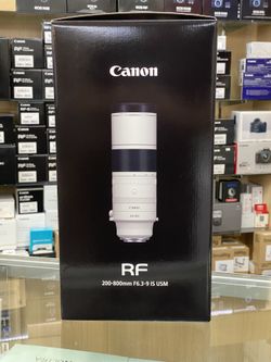 Canon Rf 200-800 F6.3-9