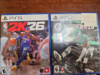 PS5 NBA 2K26 and Madden NFL 26 Bundle