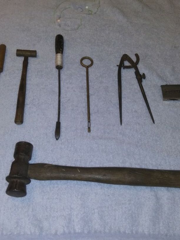 Asorted Antique Tools