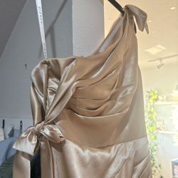 Bridesmaids Dress Champagne Azazie