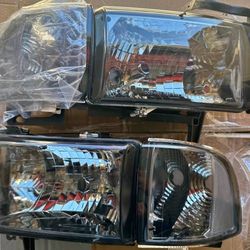 94-01 Dodge Ram Headlights Luces Micas Calaveras Faros Faroles Focos Headlamps