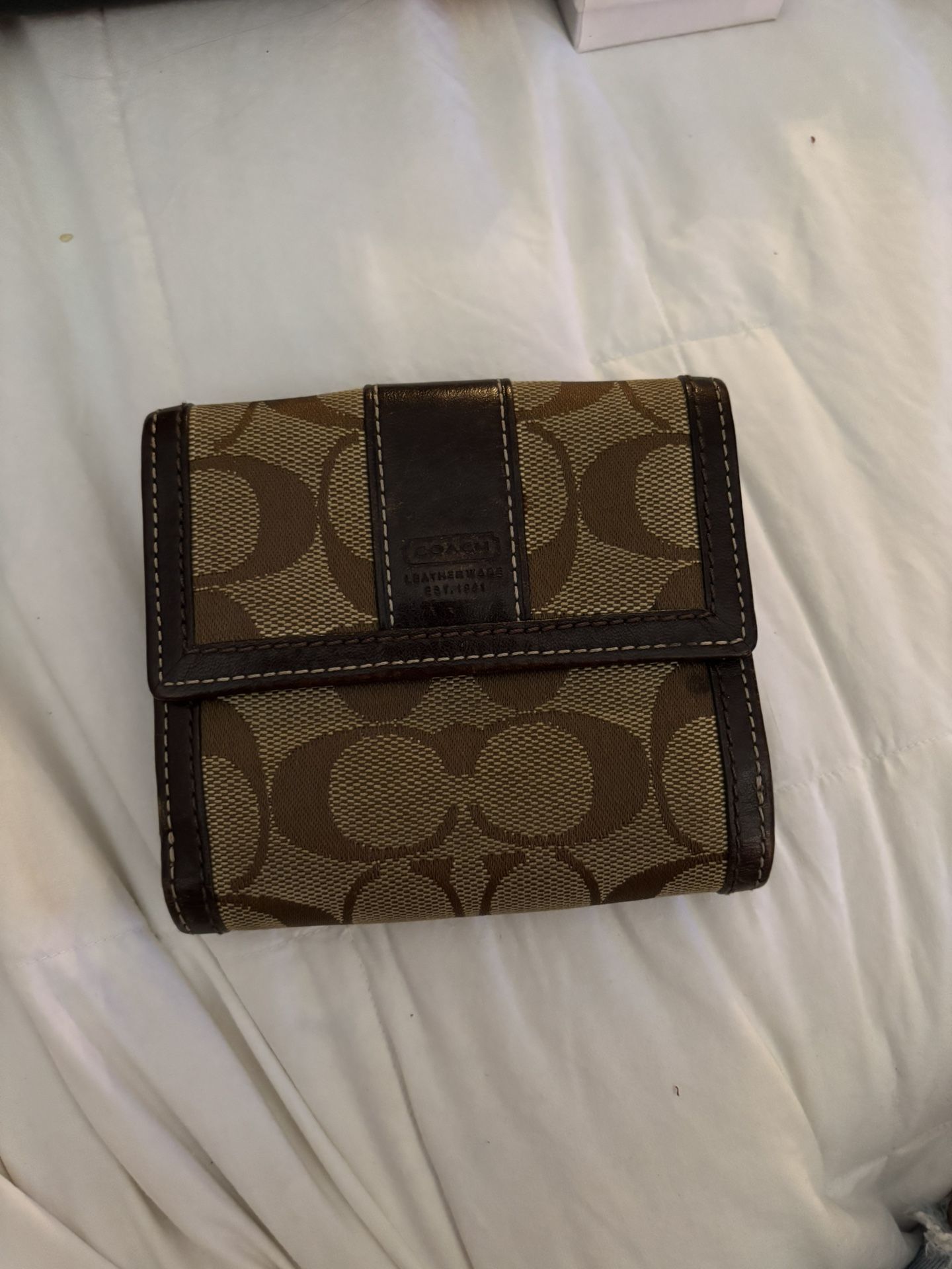 VINTAGE COACH WALLET