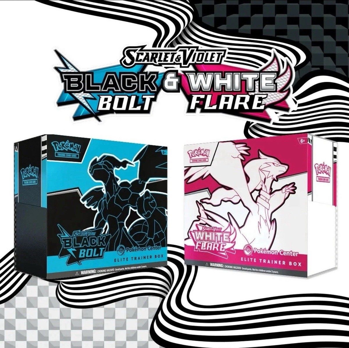 Black Bolt & White Flare ETBs