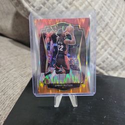 Jimmy Butler Premier Level Select Shock Prizm Basketball Card