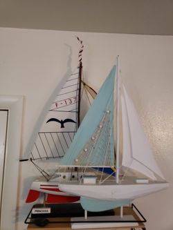Large Boat Decor