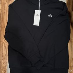 Alo Black Quarter Zip