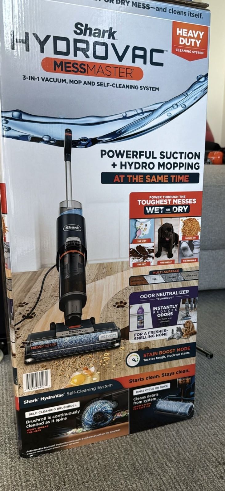 Shark HydroVac MessMaster Wet Dry Corded Vacuum Cleaner