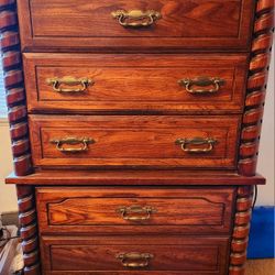 Antique Wooden Dresser