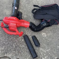 Leaf Blower And Vacuum