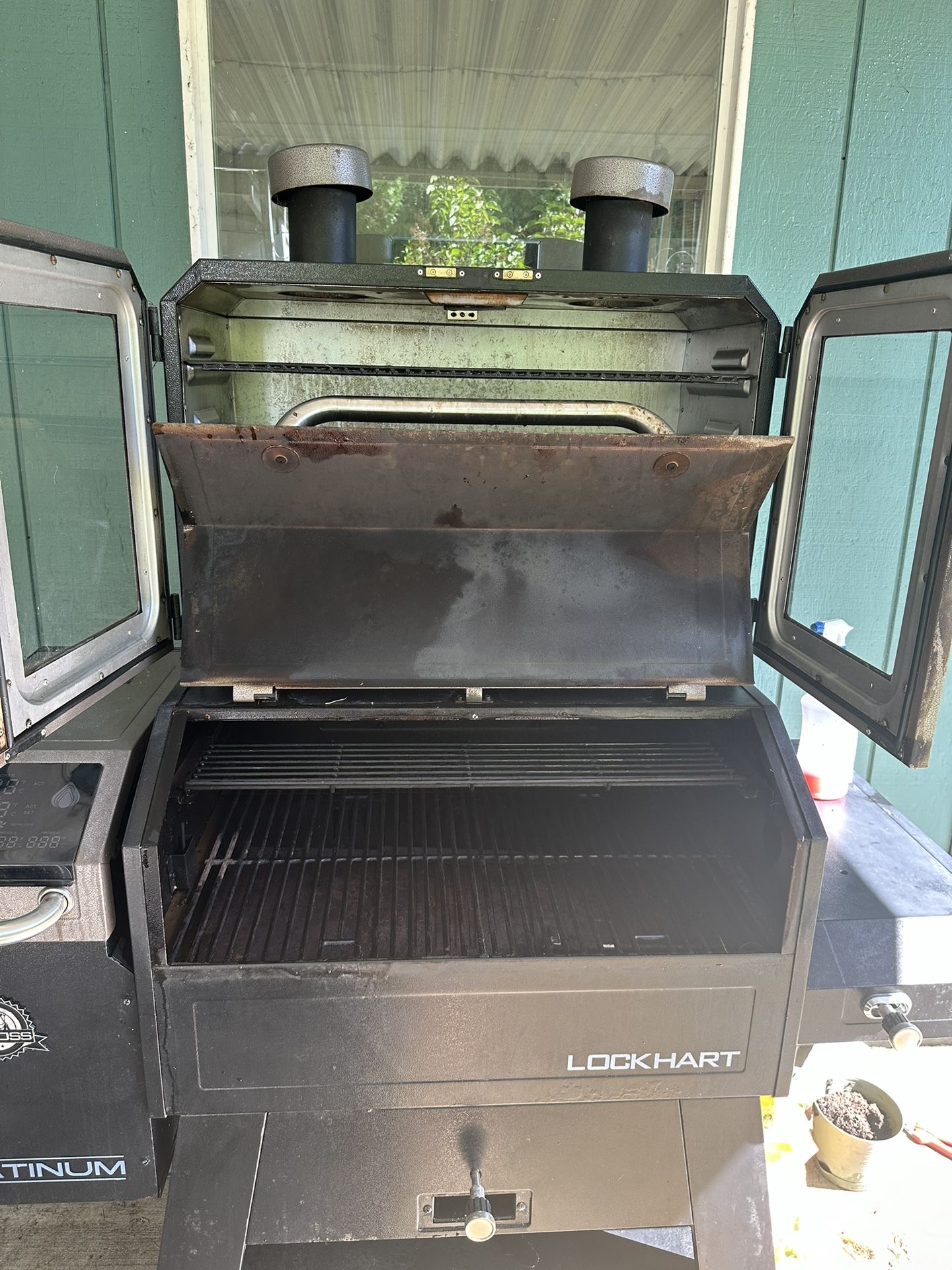 Lockhart Pit Boss Smoker Pellet Lockhart Pit Boss Platinum PIT