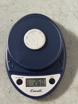 Solid silver Round