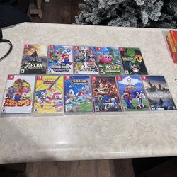 Nintendo Switch Games Lot Bundle 