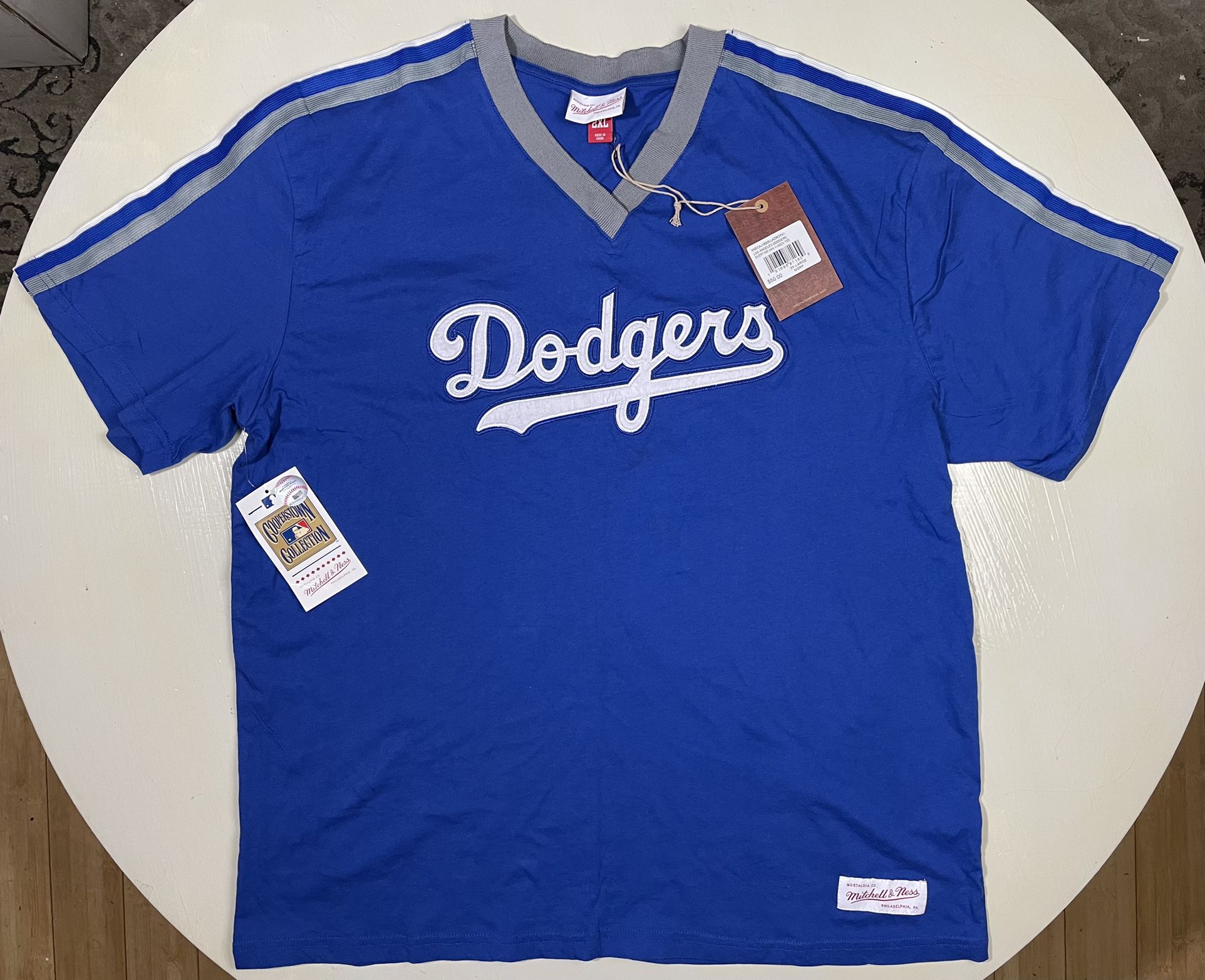 2XL Mitchell Ness Los Angeles Dodgers Shirt