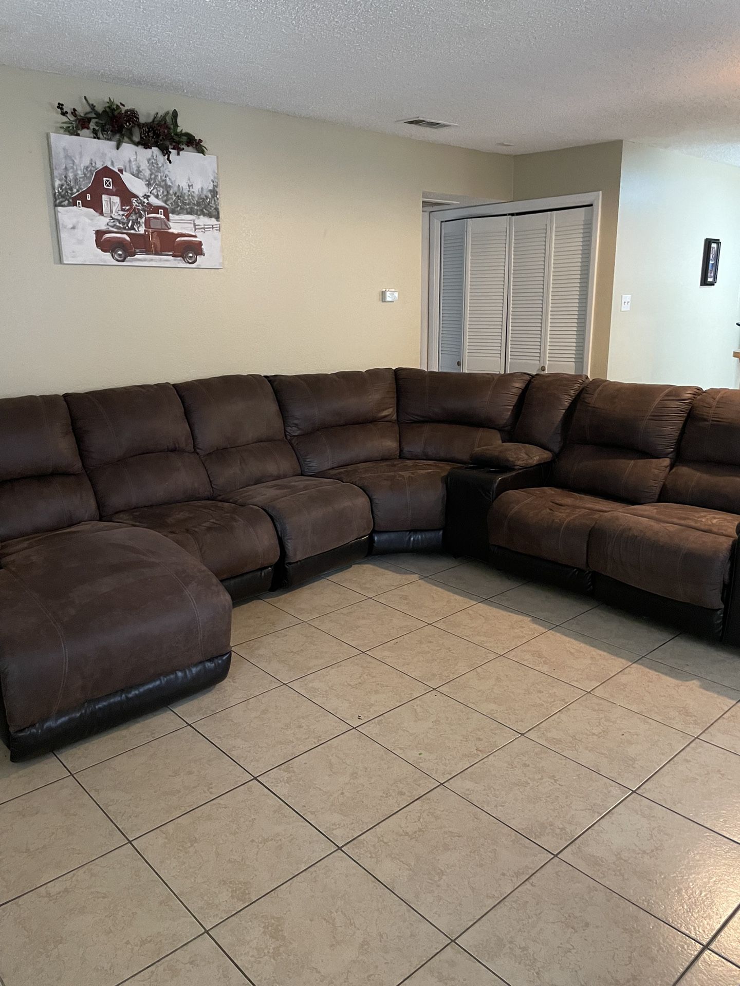Brown Reclinable Sectional Couches for Sale in Irving, TX OfferUp