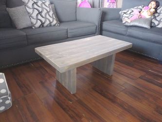 Modern rustic coffee table