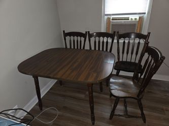 Dining Room Set with 4 Chairs