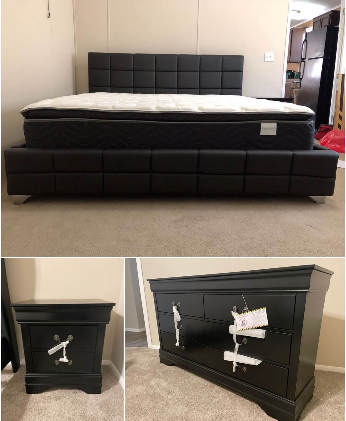 BRAND NEW KING SIZE BED/DRESSER/NIGHTSTAND/DELIVERY $845! (QUEEN SIZE $$795!)