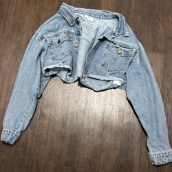 Cropped Denim BP Jacket