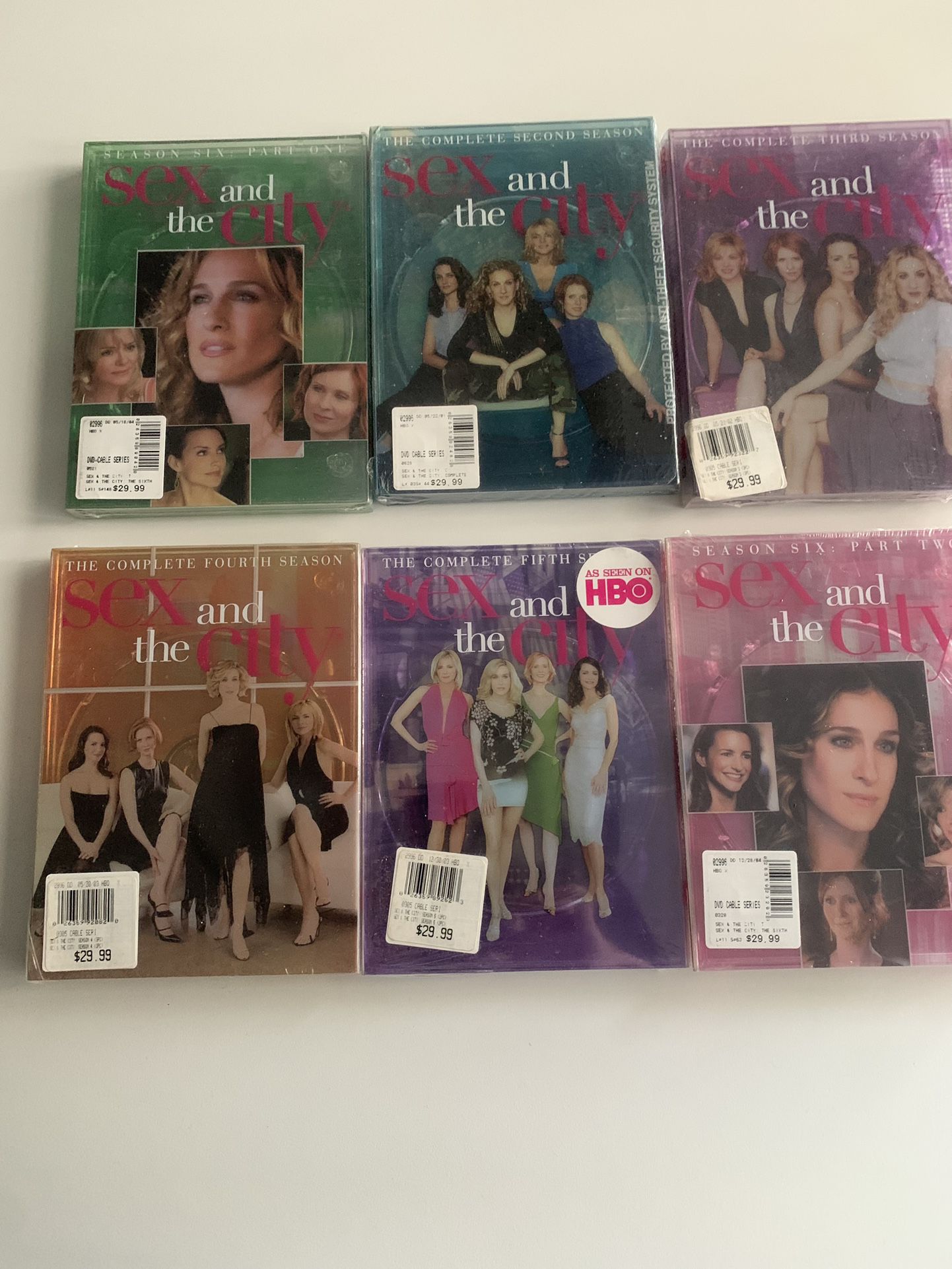 Sex And The City HBO DVDs Unopened 