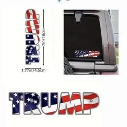 Trump Car Stickers $3