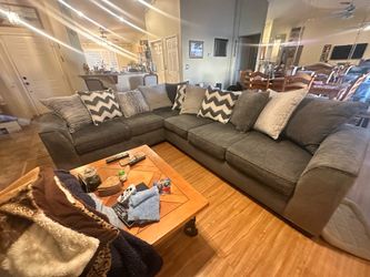 L shaped couch