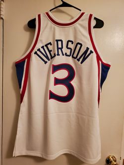 M&N NBA Swingman Jersey Philadelphia 76ers Home 1996-97 Allen