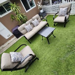 Aluminum Patio Set/ Outdoor Furniture/ Conversation Set 