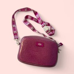 UGG Janey clear/sherpa crossbody bag