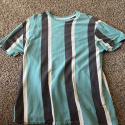 Rvca striped skate Tee