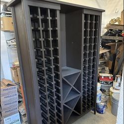 Solid Wood Wine Rack