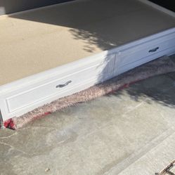 Twin Bed Frame With Drawers
